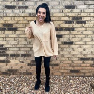 Oversized Knit Light Weight Sweater